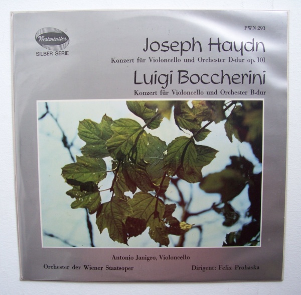 Joseph Haydn (1732-1809) & Luigi Boccherini (1743-1805) • Konzerte für Violoncello LP