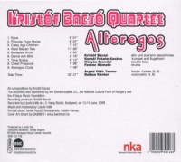Kristóf Bacsó Quartet • Alteregos CD