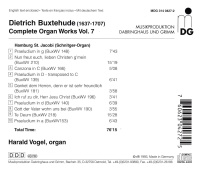 Dietrich Buxtehude (1637-1707) • Orgelwerke Vol. 7...