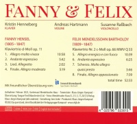 Fanny & Felix CD