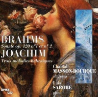 Chantal Masson-Bourque • Brahms | Joachim CD