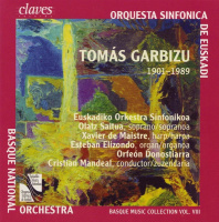 Tomas Garbizu (1901-1989) • Basque Music Collection Vol. VIII CD