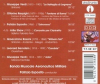 Musiche di Verdi, Respighi, Esposito, Shaw, Rossini,...
