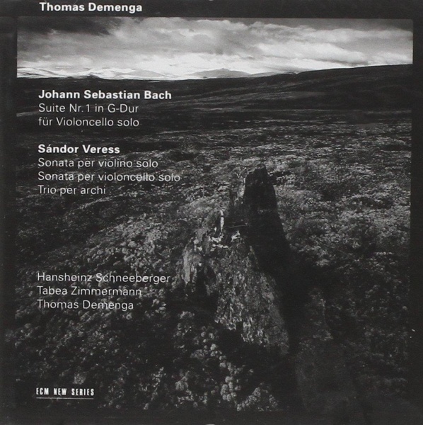 Thomas Demenga • Johann Sebastian Bach | Sándor Veress CD