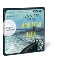Jennifer Egan • Manhattan Beach 3 MP3-CDs