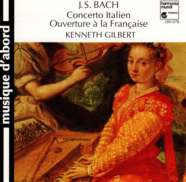 Johann Sebastian Bach (1685-1750) • Concerto italien CD • Kenneth Gilbert