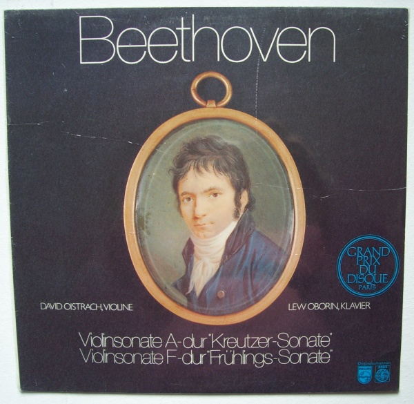 Beethoven (1770-1827) • Violinsonate A-Dur "Kreutzer-Sonate" LP • David Oistrach