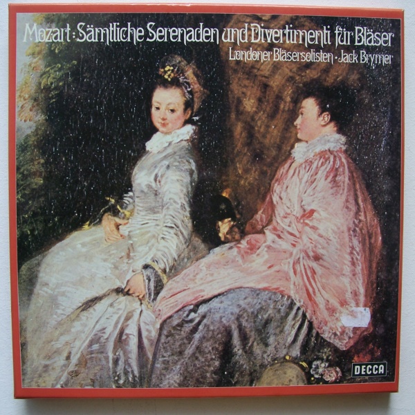 Mozart (1756-1791) • Sämtliche Serenaden und Divertimenti für Bäser 5 LP-Box