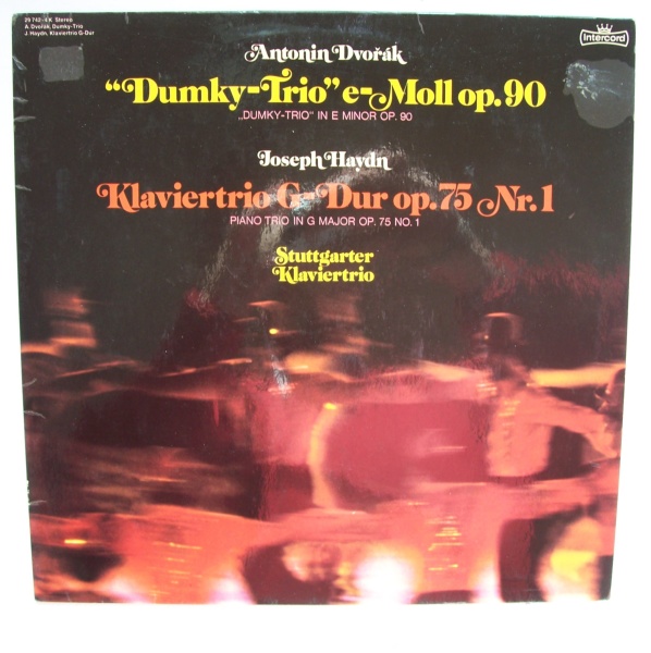 Antonin Dvorak (1841-1904) - Dumky-Trio LP - STUTTGARTER KLAVIERTRIO