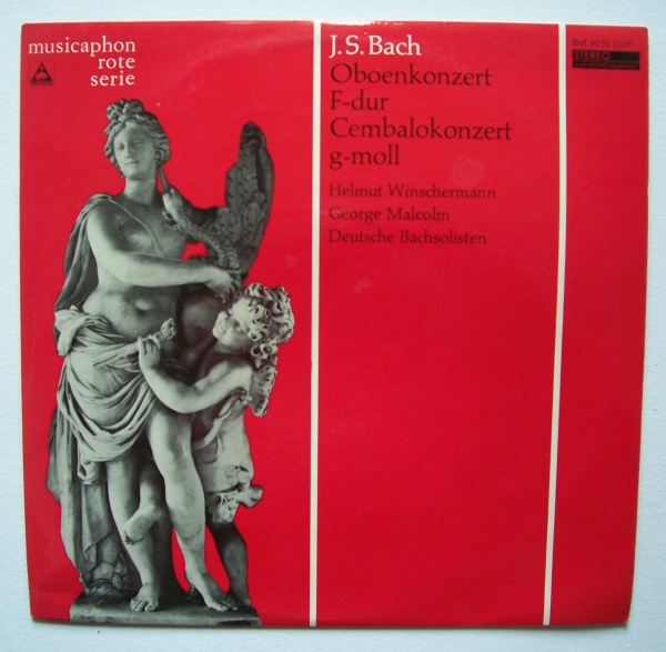 Bach (1685-1750) • Oboenkonzert F-Dur & Cembalokonzert g-moll LP