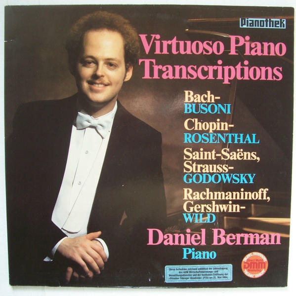 Daniel Berman • Virtuoso Piano Transcriptions LP