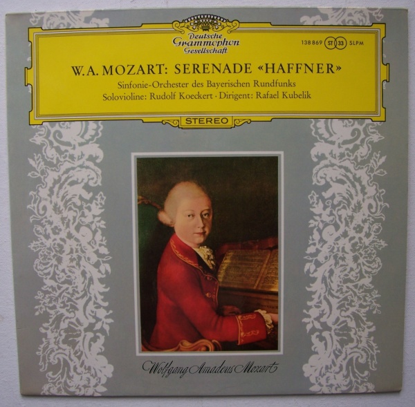 Wolfgang Amadeus Mozart (1756-1791) • Serenade "Haffner" LP