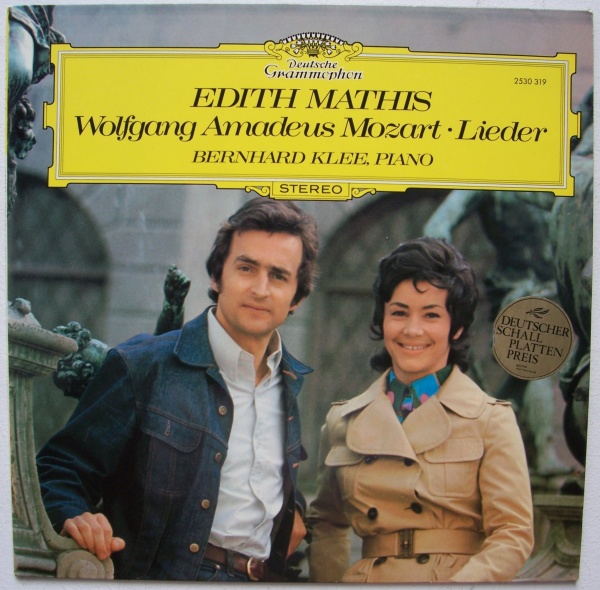 Edith Mathis: Wolfgang Amadeus Mozart (1756-1791) - Lieder LP