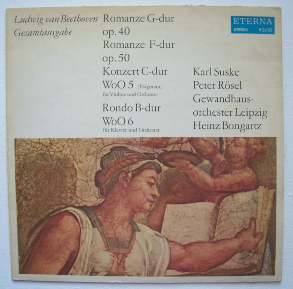 Ludwig van Beethoven (1770-1827) • Romanzen LP • Karl Suske