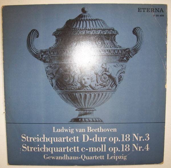 Ludwig van Beethoven (1770-1827) • Streichquartette op. 18 Nr. 3 & Nr. 4 LP • Karl Suske