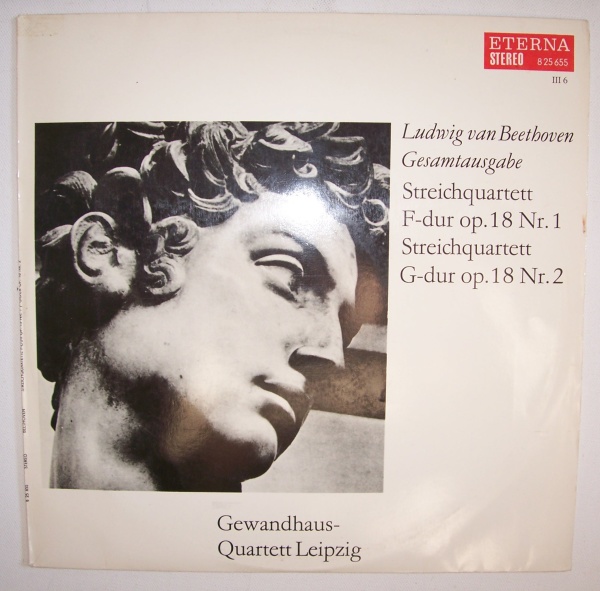 Ludwig van Beethoven (1770-1827) • Streichquartette op. 18 Nr. 1 & Nr. 2 LP • Karl Suske