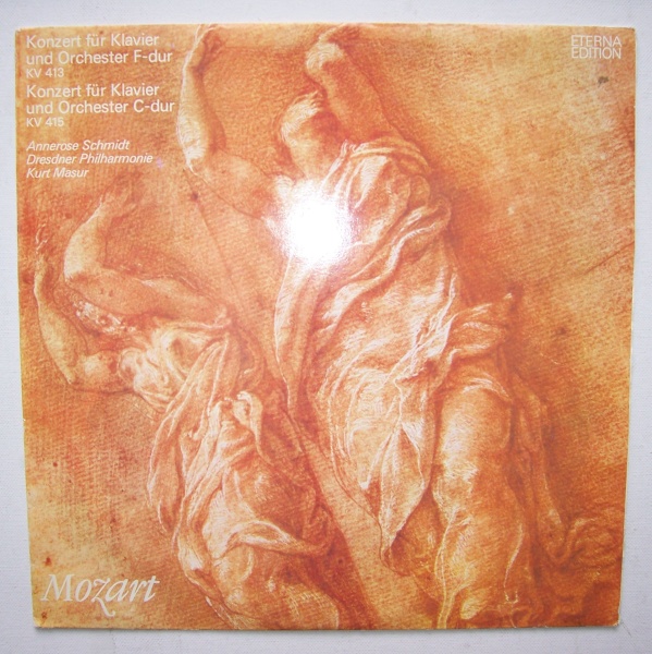 Mozart (1756-1791) • Konzert für Klavier F-Dur KV 413 LP • Annerose Schmidt