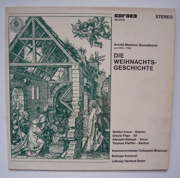 Arnold Melchior Brunckhorst (1670-1730) - Die Weihnachtsgeschichte LP