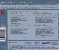 Musik in Deutschland • Chorgesang mit Orchester 1990-2000 CD