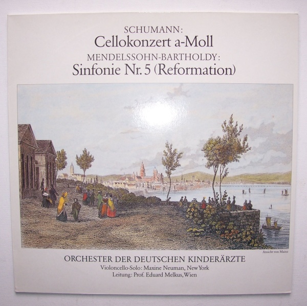 Robert Schumann (1810-1856) • Cellokonzert a-Moll LP • Maxine Neuman