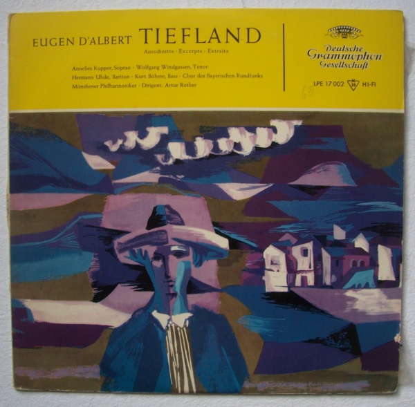 Eugen dAlbert (1864-1932) • Tiefland 10"