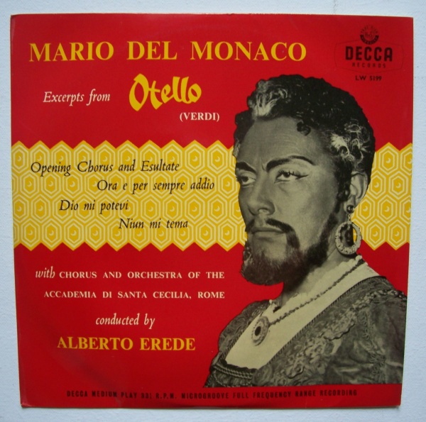 Mario del Monaco: Giuseppe Verdi (1813-1901) • Otello 10"
