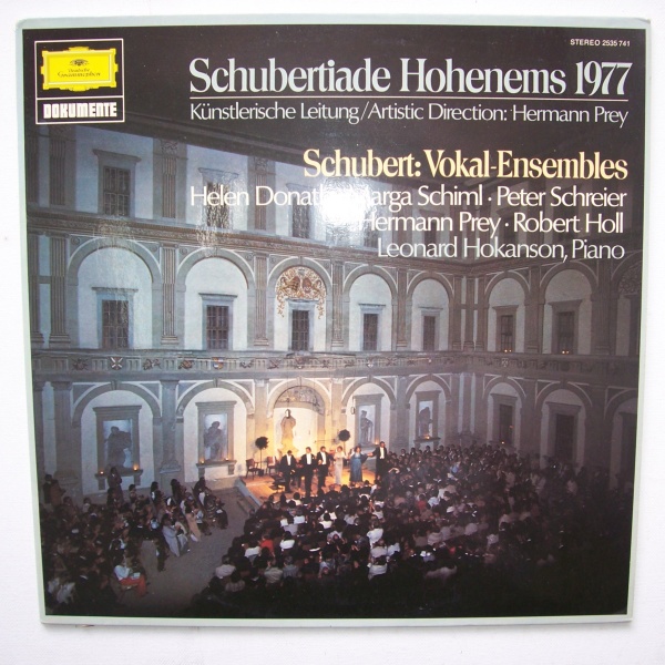 Schubertiade Hohenems 1977 LP