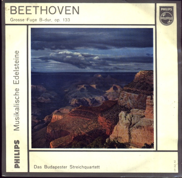 Ludwig van Beethoven (1770-1827) • Große Fuge 7" • Budapester Streichquartett