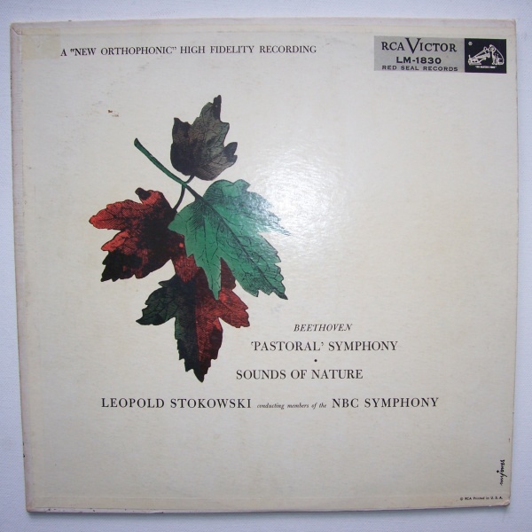 Ludwig van Beethoven (1770-1827) • Pastoral Symphony LP • Leopold Stokowski