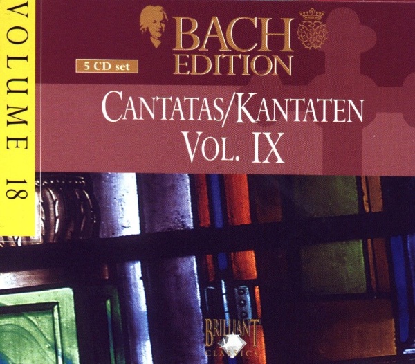 Johann Sebastian Bach (1685-1750) Edition 18 • Cantatas / Kantaten 5 CD-Box