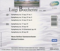 Luigi Boccherini (1743-1805) • Symphonien 2 CDs