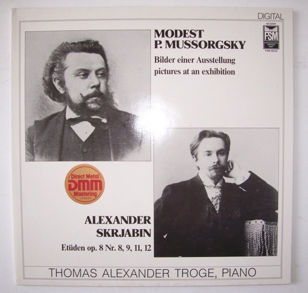 Modest Mussorgsky (1839-1881) • Pictures at an Exhibition LP • Thomas Alexander Troge