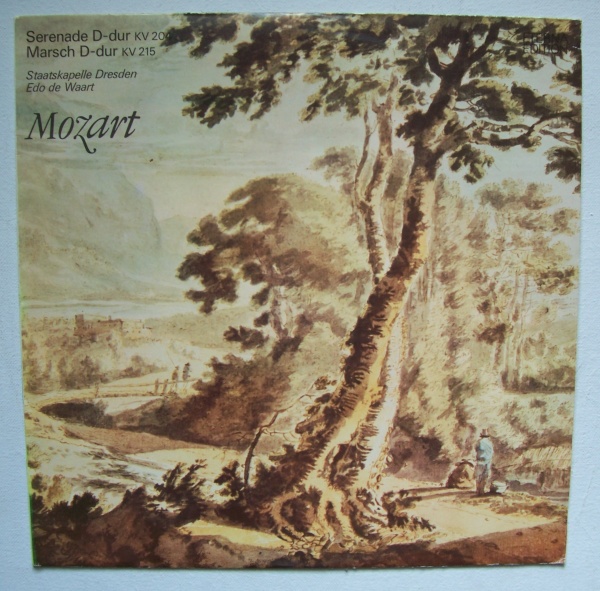 Wolfgang Amadeus Mozart (1756-1791) • Serenade D-Dur KV 204 LP • Edo de Waart