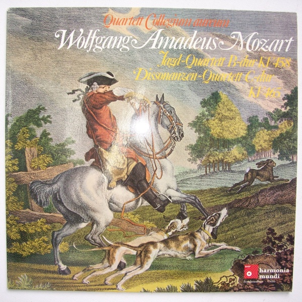 Wolfgang Amadeus Mozart (1756-1791) • Jagd-Quartett - Dissonanzen-Quartett LP