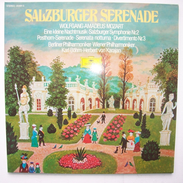 Wolfgang Amadeus Mozart (1756-1791) • Salzburger Serenade 2 LPs