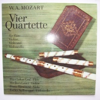 Wolfgang Amadeus Mozart (1756-1791) • Vier Quartette LP