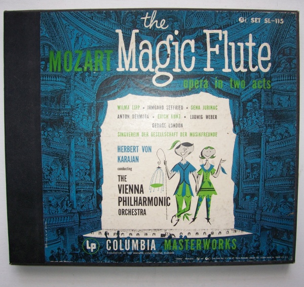 Wolfgang Amadeus Mozart (1756-1791) • The Magic Flute 3 LP-Box