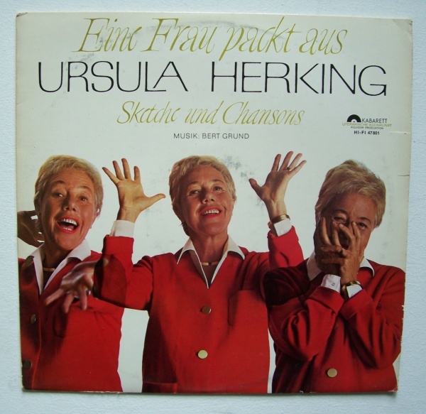 Ursula Herking • Ein Frau packt aus LP