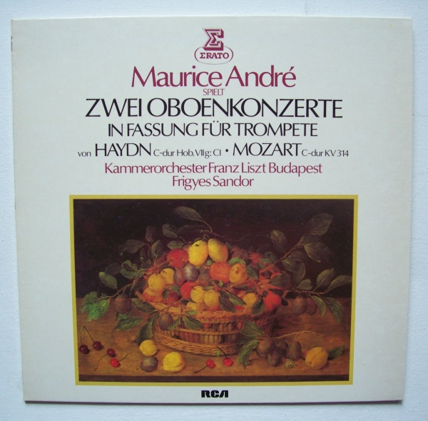 Maurice André spielt zwei Oboenkonzerte LP