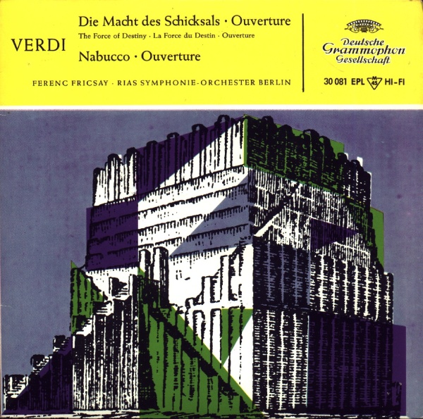 Giuseppe Verdi (1813-1901) • Nabucco / Die Macht des Schicksals 7"