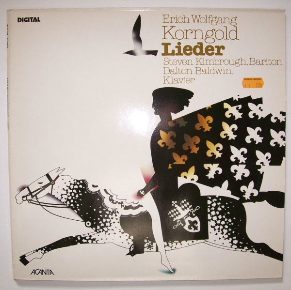 Erich Wolfgang Korngold (1897-1957) • Lieder LP • Steven Kimbrough
