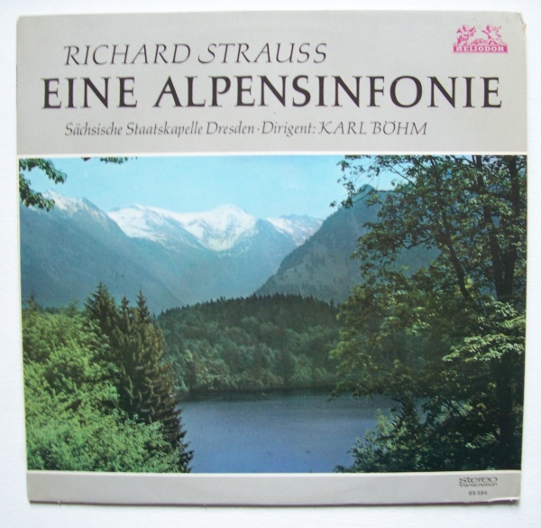 Richard Strauss (1864-1949) • Eine Alpensinfonie LP • Karl Böhm