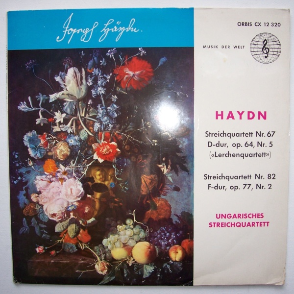 Joseph Haydn (1732-1809) • Streichquartette Nr. 67 & 82 LP • Ungarisches Streichquartett
