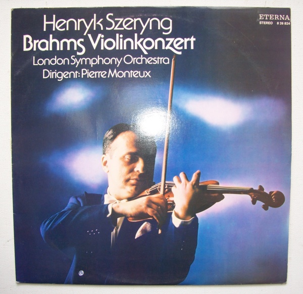 Henryk Szeryng: Johannes Brahms (1833-1897) • Violinkonzert LP