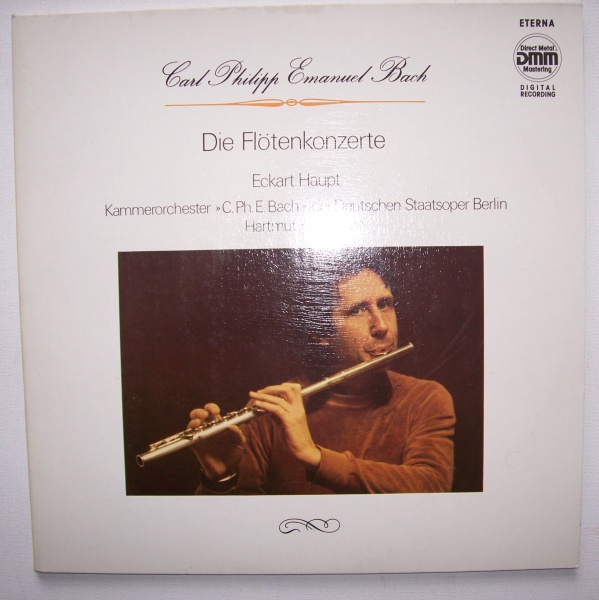 Eckart Haupt: Carl Philipp Emanuel Bach (1714-1788) - Die Flötenkonzerte 2 LPs