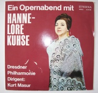Ein Opernabend mit Hannelore Kuhse LP