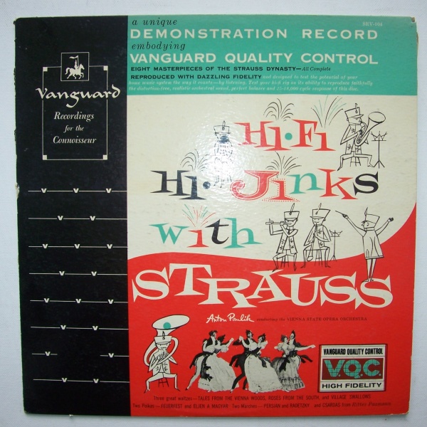 Hi-Fi Hi-Jinks with Strauss • Demonstration LP