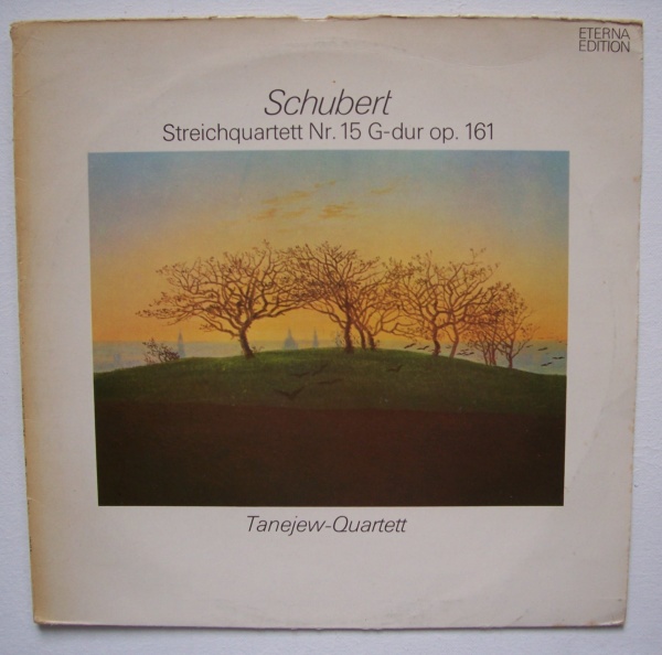 Franz Schubert (1797-1828) • Streichquartett Nr. 15 G-Dur LP • Tanejew Quartett