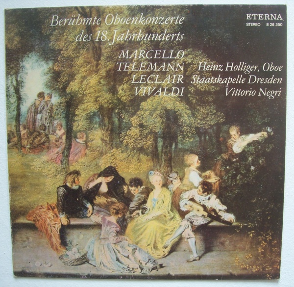 Berühmte Oboenkonzerte des 18. Jahrhunderts LP • Heinz Holliger