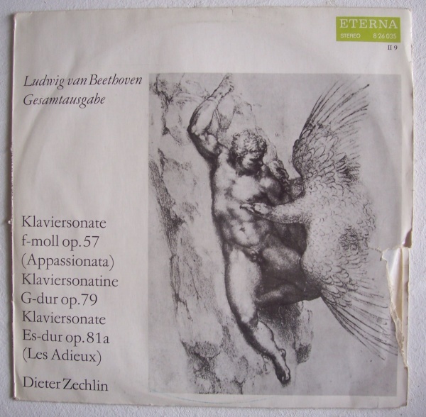 Ludwig van Beethoven (1770-1827) • Klaviersonaten LP • Dieter Zechlin